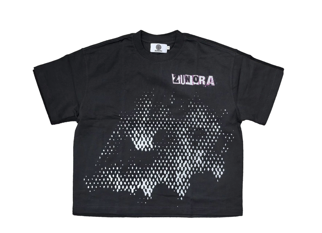 EYE OF ZUNORA BLACK TEE