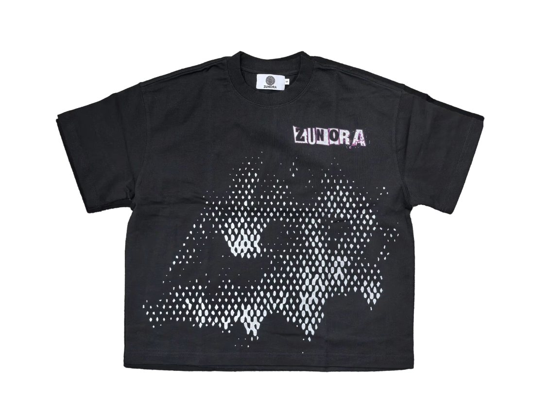 EYE OF ZUNORA BLACK TEE