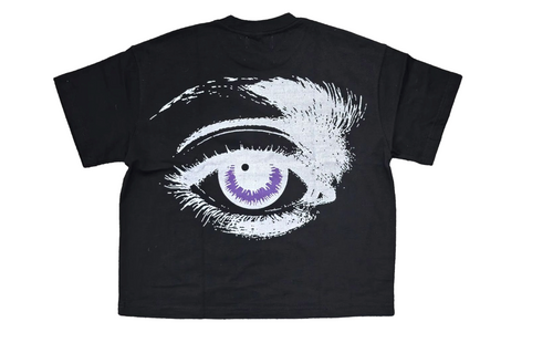 EYE OF ZUNORA BLACK TEE
