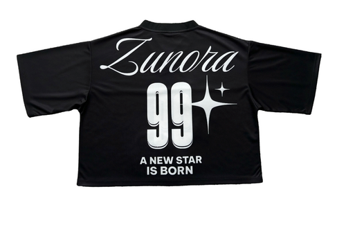 BLACK NOVA CROPPED JERSEY